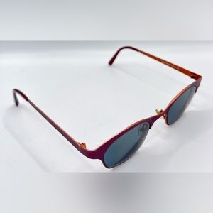 Roger Sjak Purple Oval Sunglasses Frames Only